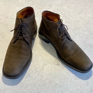 Cole Haan Brown Leather Chukkas